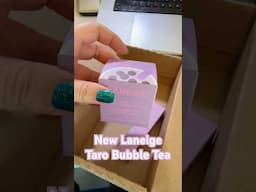 Laneige Taro Bubble Tea 🧋 Lip Sleepibg Mask & Lip Glowy Balm