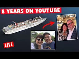 Its Our YouTube and Cruise Anniversary | CRUISE SHOW LIVE