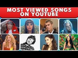 Top 100 Most viewed SONGS ON YOUTUBE - May 2025!