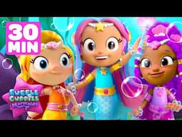 Super Bubble Guppies Mermaids Missions! w/ Molly, Zooli & Deema | 30 Minutes | Shimmer and Shine