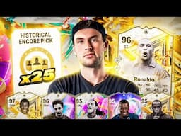 25 x Historical Encore Icon Player Picks on the SAME Account! 🔥
