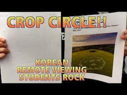 Crop Circle! Korean Remote Viewing Students Rock