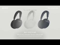 WH-1000X M6 | Industry Leading Noise Canceling* Headphones