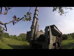Iskander delivers a powerful missile strike