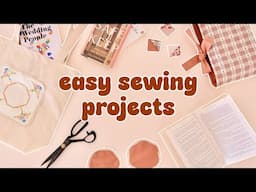 5 Quick + Easy Sewing Projects (BOOK EDITION) | Step-By-Step Sewing Tutorial
