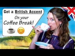 British accent through LITERATURE 📖🥀 | Make a coffee & shadow me! ☕️🌹 | British English 🇬🇧