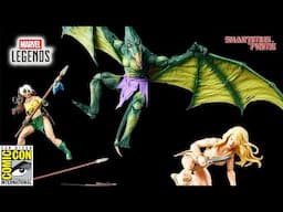NEW Marvel Legends Sauron, Rogue, Shanna Savage Land 3-Pack SNAP GamerVerse SDCC 2025 Figures Reveal