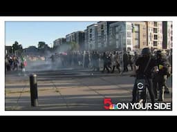 Denver police arrest 35 people after protest