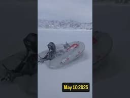161 days in the ice / in this bay so far. Will we make it to 180 before the ice breaks up?