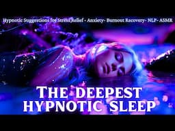 Deep Sleep Hypnosis: Nervous System Reset for Anxiety & Burnout Recovery  ASMR - Rewire As You Sleep