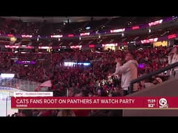 Panthers hold watch party at Amerant Bank Arena for Game 5 in Edmonton