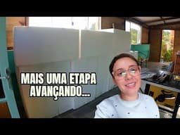 DIÁRIO DE OBRA: VAMOS REVESTIR O QUARTO DA NOSSA FILHA C/ ISOPOR ANTI-CHAMA (EP.18)