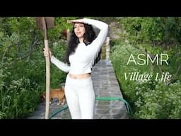 ASMR Moved to a Rural Village [ Ear to Ear Whisper ] [ Nature Sounds ]