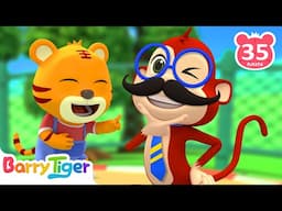 Welcome to the Zoo Tour! | Animal Songs | Nursery Rhymes & Kids Songs | BarryTiger