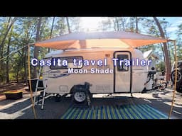 Casita Travel Trailer with a Moon Shade