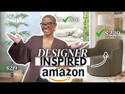 19 Best *DESIGNER INSPIRED* Home Finds On Amazon!