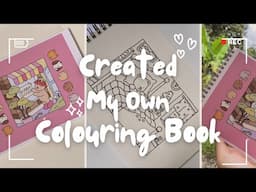 How I Created My Own Coloring Book with Printable Pages | Bobbie Goods 🎀