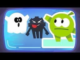 Game Stop 🎮 Om Nom Epic Console Gaming | Cut the Rope
