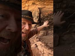 Petroglyphs  and pictographs.