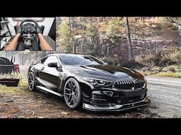 2020 BMW M8 Competition Coupe | Forza Horizon 5 | Steering Wheel Gameplay