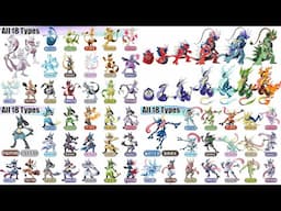 Pokemon Type Swap Fanart: World Record MEGA Compilation by Max S Studio!