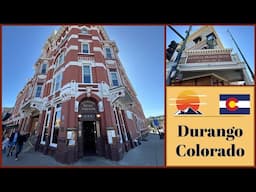 Durango Colorado - Beautiful Western Town in the Heart of the La Plata Mountains - Colorado USA 2025