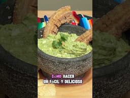 Guacamole Fresco y Delicioso #shorts