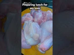Preparing lunch for my love #viralvideo #vlog #food