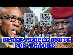 Black Americans And Africans Unite REACTS TO America's Micheal Langley threatening IBRAHIM TRAORE