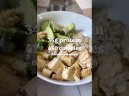#lowcalorie #highprotein #plantbased #vegan (3 dots at top for description)