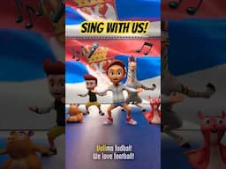🎵 TEAM JAY LOVES FOOTBALL! ❤️ Sing & Dance With Us! ⚽💃 #shorts #teamjay