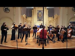 Bach: Violin Concerto in E Major BWV 1042, II. Adagio. Elizabeth Blumenstock, baroque violin 8K