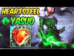 HEARTSTEEL YASUO + GRASP OF THE UNDYING MID GAMEPLAY | New Build & Runes | League of Legends