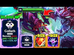 Chogath, but I'm a 30,000 HP GIANT BEHEMOTH (GOD ROLL AUGMENTS)