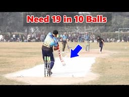 Need 19 Runs in 10 Balls Big Thriller Cricket Match Highlights