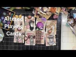 ♠️♥️♣️♦️ Stunning Altered Playing Cards for Your Junk Journal ♠️♥️♣️♦️