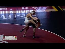 149lbs Zac Cowan (Bellarmine) vs Kaden Keiser (App State)