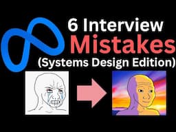 Systems design interview mistakes - 6 common blunders which cost candidates