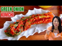 Eat Green Onions as KIMCHI❗️ ADDICTIVE Green Onion Kimchi [EASY TO FOLLOW Pa Kimchi Recipe]🇰🇷밥도둑 파김치