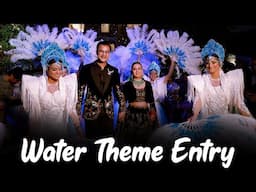 Kashmir Wedding 2025 | Water Theme Entry | Bride & Groom Entry | by Zenith Dane Troupe