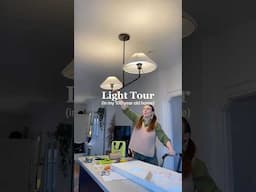 light tour of my house🤩 #light #thrift
