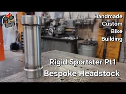 Rigid Sportster Pt1 Handmade Custom Bike Building #chopper #bike #handmade #harley