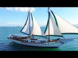 From Breaking Our Mast to Sailing with 4 Sails Again! — Sailing Yabá 266