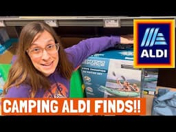 Run Don't Walk- Camping ALDI Finds!! Pop Up Camping