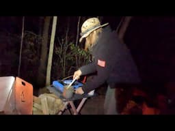 PART 2/FREAKED out by knocking in the woods/Wild camping in my 4Runner