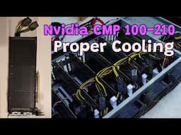 CMP 100 210 Proper Cooling #crypto #mining