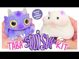 DIY- LET’S RESIN TABA SQUISHIES KIT- DRAGON AND HAMSTER