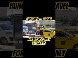 Hungary country travel pass for Students #studyinhungary #travelhungay #hungary