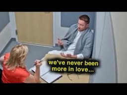 Husband tries to act sad