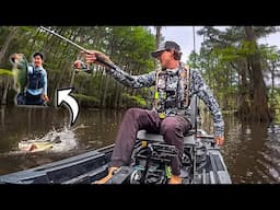 Finesse Fishing For Swamp Giants! (Ft. @GregBlanchardFishing )